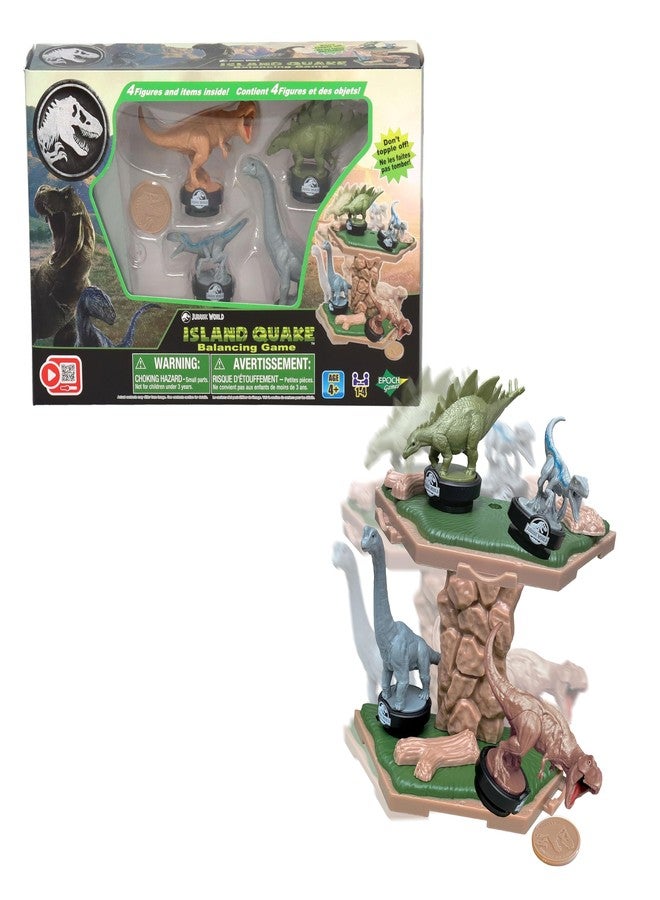 EPOCH Games Jurassic World Island Quake - Epic Balancing Game - Image 1