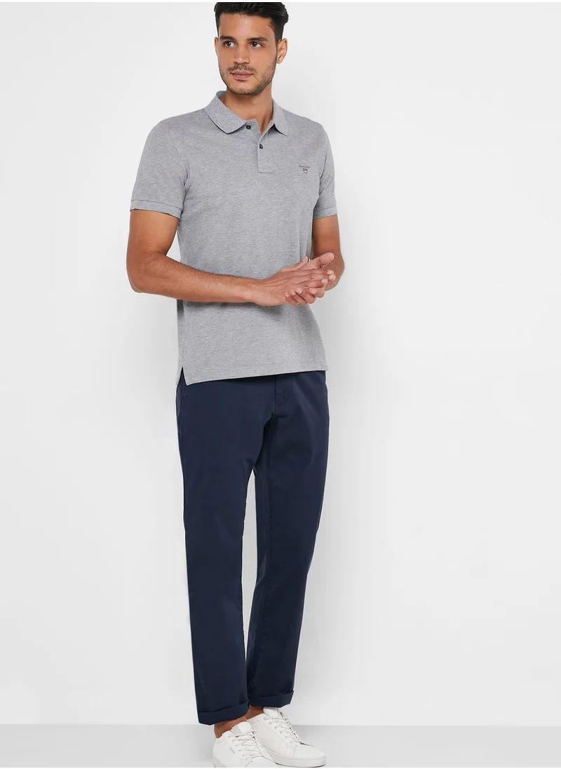GANT Chest Logo Pique Polo