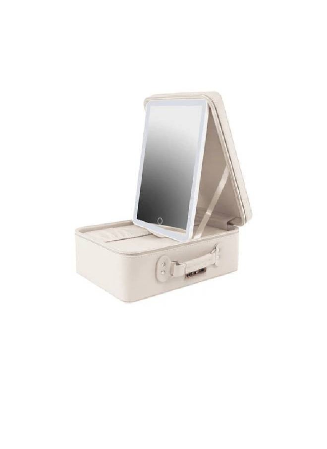 GREEN LION Green Lion Travel Makeup Bag with Lighted Mirror, Touch Control  - Image 1