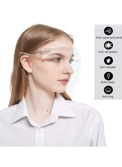 Y&D Protective Face Shield Reusable Goggle Facial Protection And Mouth Covering Safety Shields Scarft With Glasses Frames 1 Pack  - Image 4