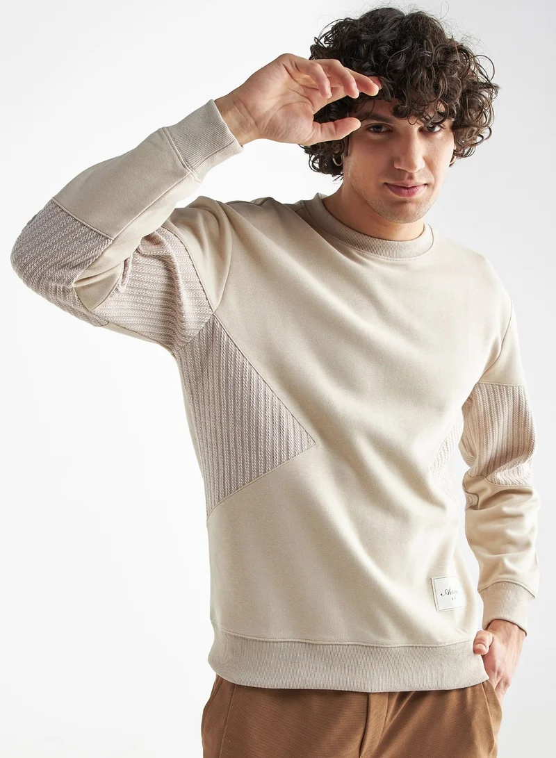 FAV Panelled Sweatshirt