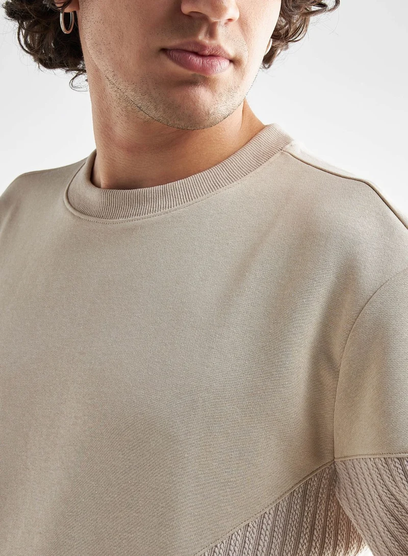 FAV Panelled Sweatshirt