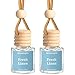 Aromtopia Car Air Freshener 2 Pack Hanging Car Aroma Diffuser Fresh Linen Fragrance Oil Air Diffuser for Car Closet Long Lasting Refreshing Fragrance Gift Pack of 2 - Image 2