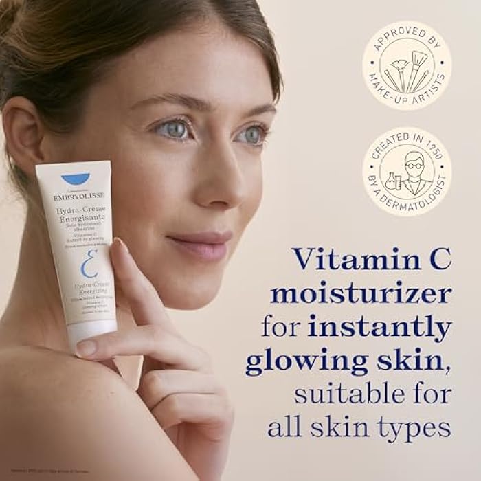 Embryolisse Vitamin C Energizing Face Moisturizer. Radiance-Boosting, Anti-Aging Daily Cream for Immediate and long-lasting hydration & Glow, 1.35 Fl Oz - Image 2