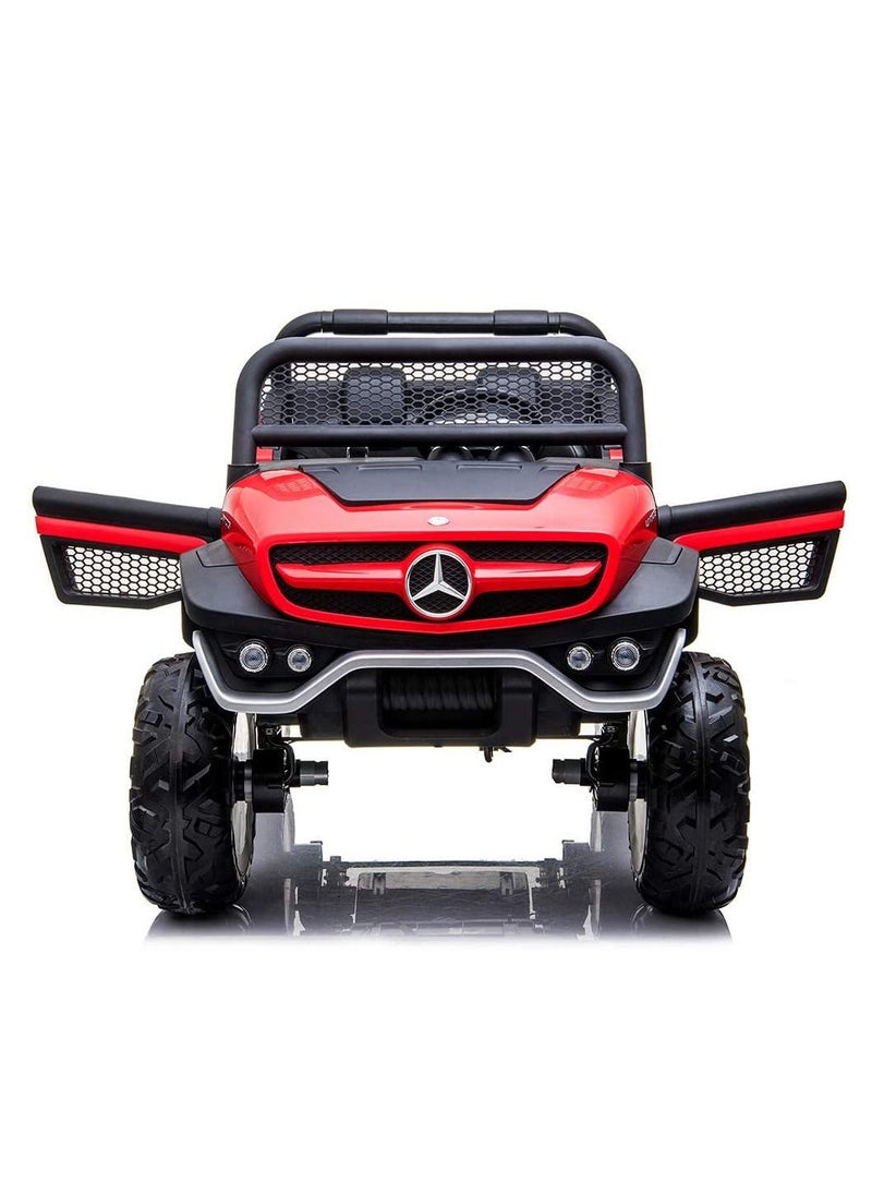 Mercedes-Benz 12V MERCEDES BENZ 2SEATER RIDEON - RED  - Image 5