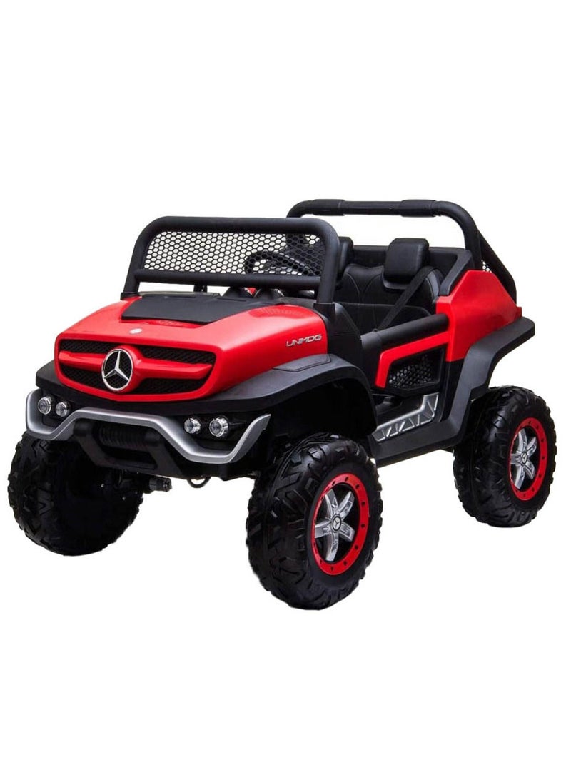Mercedes-Benz 12V MERCEDES BENZ 2SEATER RIDEON - RED  - Image 1