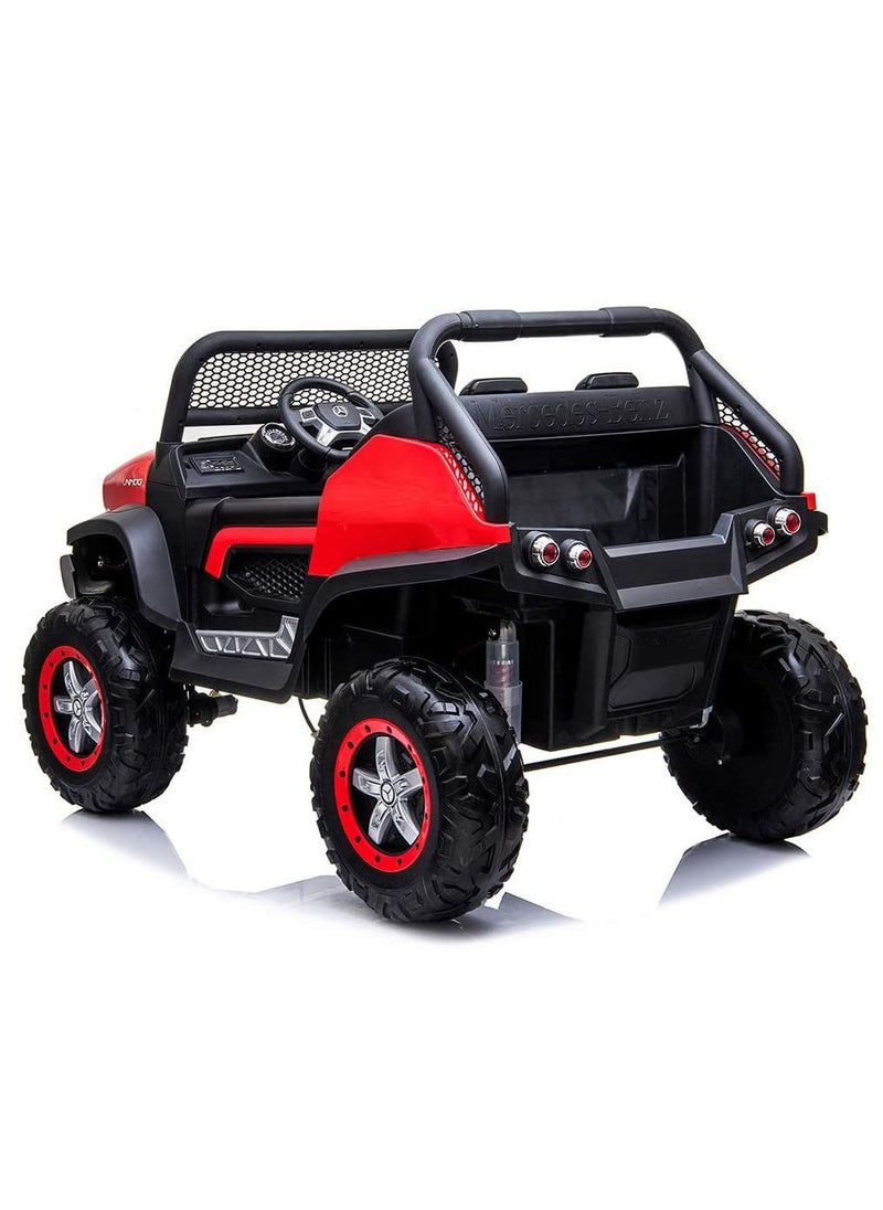 Mercedes-Benz 12V MERCEDES BENZ 2SEATER RIDEON - RED  - Image 2