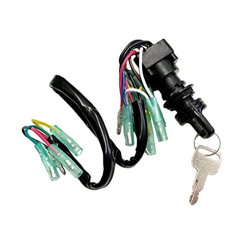 AA A.A Ignition Main Key Switch Assembly for Yamaha Motor Control Box - 703-82510-42-00, 703-82510-44-00, MP51040, 703-82510-43-00 - Image 3