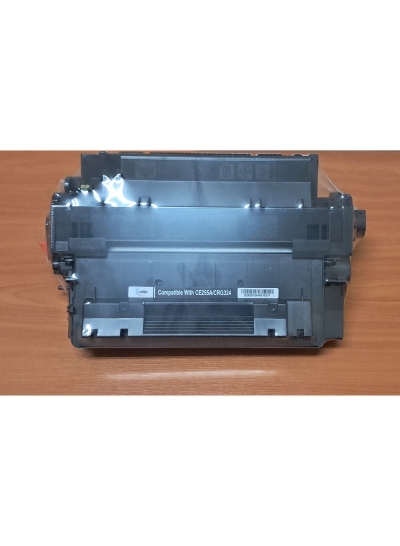 إنلايت 55a/324 خرطوشة حبر طابعة متوافقة مع Enlite CE255A / CRG324 لطابعات اتش بي HP LaserJet P3015 وكانون Canon LBP 6750dn - Image 3