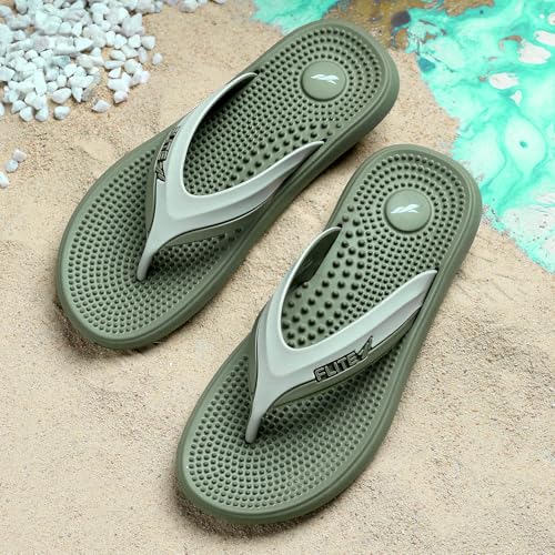 FLITE Men's Slides/Slipper/Sandals/Shoes/Daily Use Slipper (Pista, 8) - Image 2