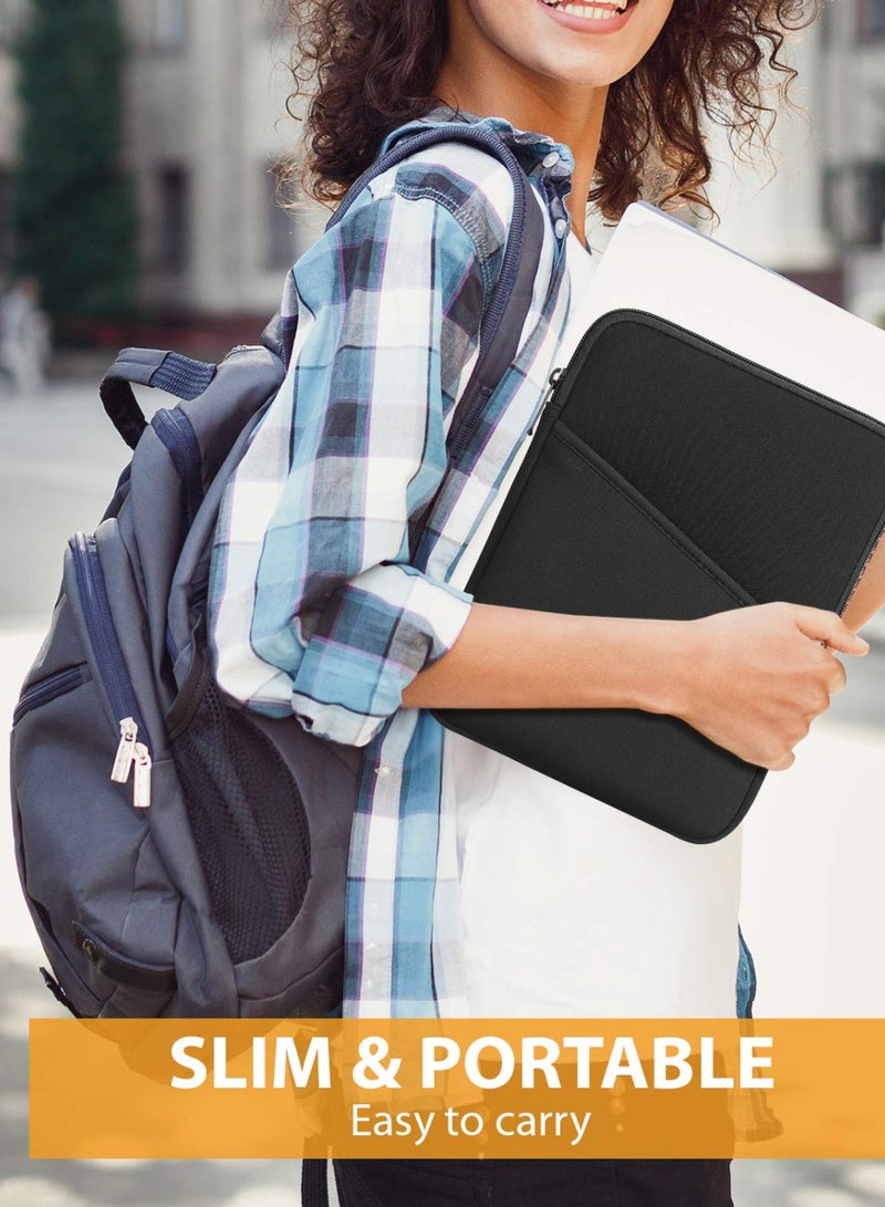 Procases Ipad Air 5 Air 4 10.9 Inch Case With Protective Sleeve Bag Slim Hard Back Shell Smart Cover Plus Shockproof Sleeve Case For Ipad Air 5Th 2022 Air 4Th 2020 Navy - Image 3