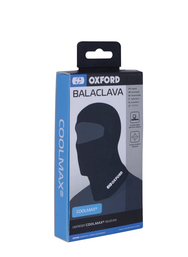 Oxford Balaclava Coolmax - Black - Image 2