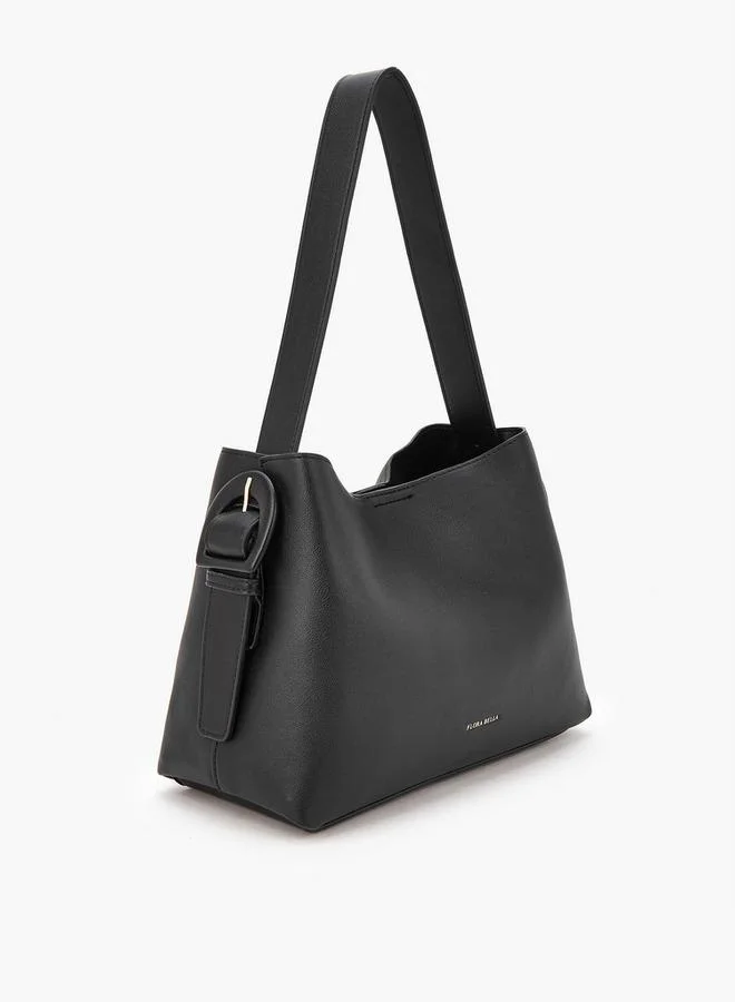 فلورا بيلا من شو إكسبرس Solid Shoulder Bag with Adjustable Strap