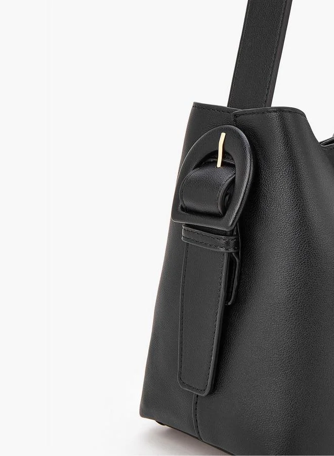 فلورا بيلا من شو إكسبرس Solid Shoulder Bag with Adjustable Strap