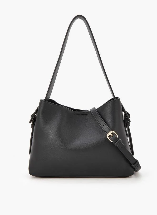 فلورا بيلا من شو إكسبرس Solid Shoulder Bag with Adjustable Strap