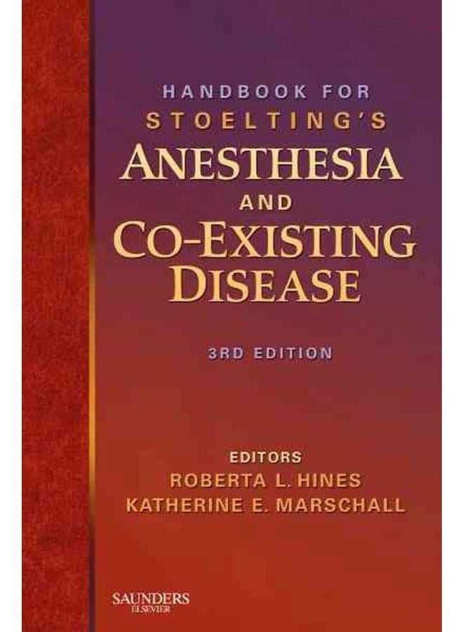 دليل تخدير ستولتينغ والأمراض المتزامنة