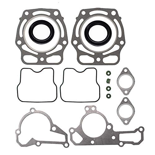 CQYD New KAF620 Complete Engine Rebuild Gasket Set for Kawasaki Mule 2500, 2510, 2520, 3000, 3010, 3020, 4000, 4010 FD620 & FD661 with 2 Oil Seals - Image 2