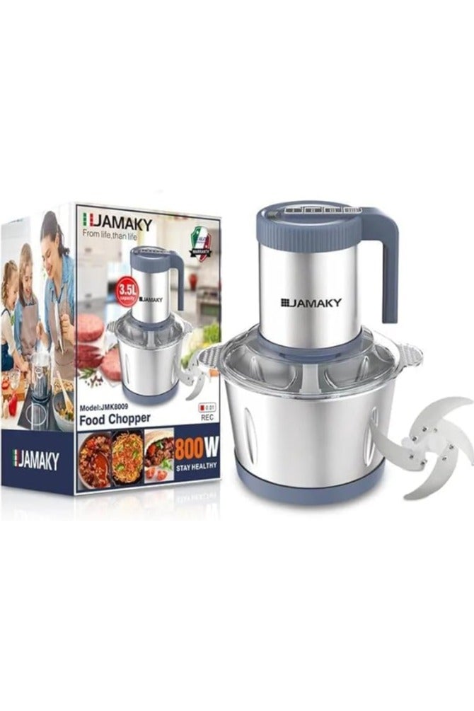 Jamaky Italy مفرمة طعام JMK8009 بقوة 800 واط - Image 2