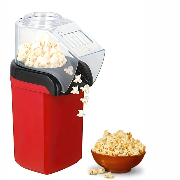 ELE POPCORN MAKER QUICK AND EASY HOME POPCORN MACHINE POPS DELICIOUS AND FRESH POPCORN IN MINUTES PERFECT FOR MOVIE NIGHTS PARTIES AND FAMILY FUN