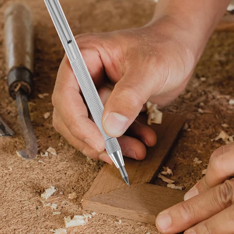 Tungsten Tip Scribe Tool for Glass Ceramics Woodworking and Hard Surface Engraving - Image 4