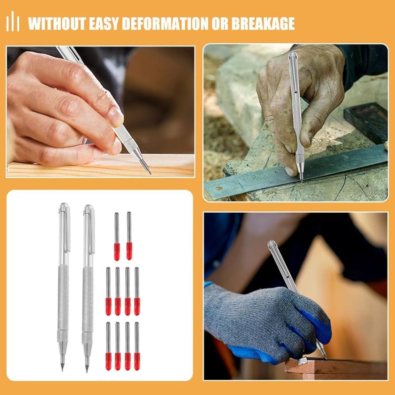 Tungsten Tip Scribe Tool for Glass Ceramics Woodworking and Hard Surface Engraving - Image 5
