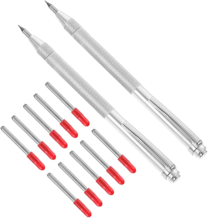 Tungsten Tip Scribe Tool for Glass Ceramics Woodworking and Hard Surface Engraving - Image 2