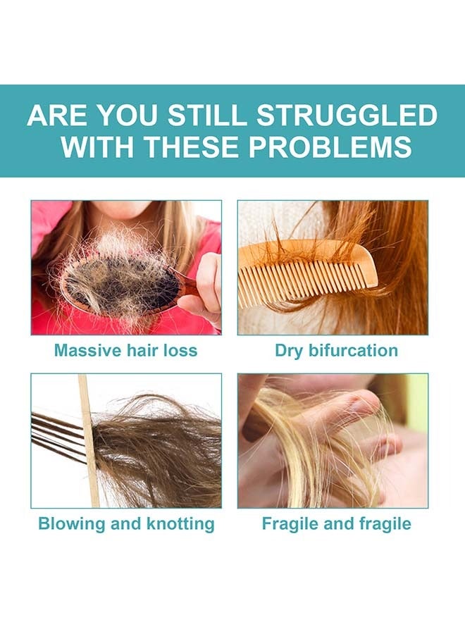 إيلهو كريم تمليس الشعر بالبروتين ينعم الشعر المجعد والأطراف المتقصفة ويصلح الشعر التالف، كريم تمليس الشعر للشعر المجعد السميك، إصلاح الشعر التالف - Image 4