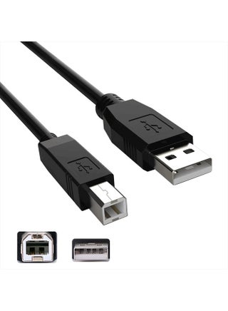 Replacement 10FT USB 2.0 A Male to B Male Cable Cord Data Transfer Host Cable Cord for Yamaha YPG-235 76-Key Portable Grand Graded-Action USB Keyboard - pzsku/ZAFE9DA34F468DACE1176Z/45/_/1689419683/e8e3cd10-b370-4621-b64f-5b01d11d4e92