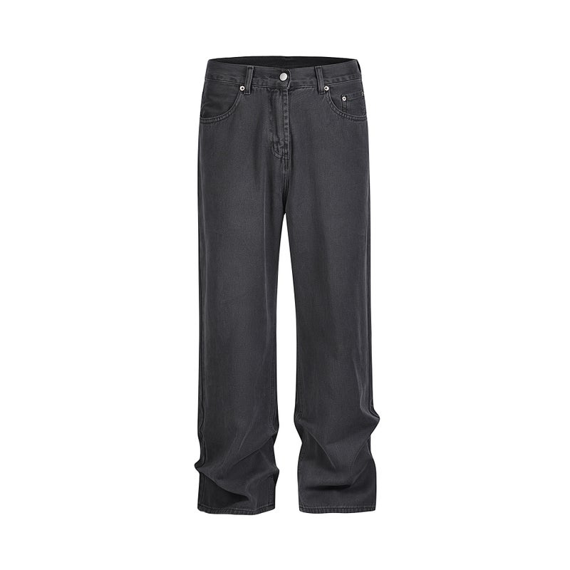 High Street Kanye American Style Men'S And Women'S Multi-Pocket Cargo Jeans Straight Loose Ripped Pants Various Styles - Image 1