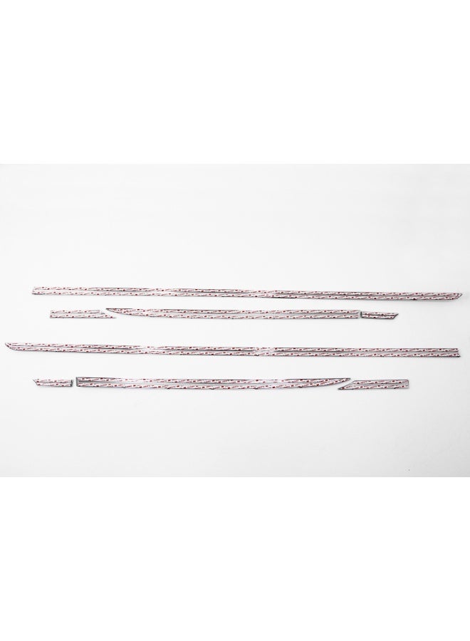 AUTO CLOVER Chrome Side Door Trim for Toyota Camry 2012–2015 Stylish Design for Door Protection Scratch Resistant Easy Installation - Image 2