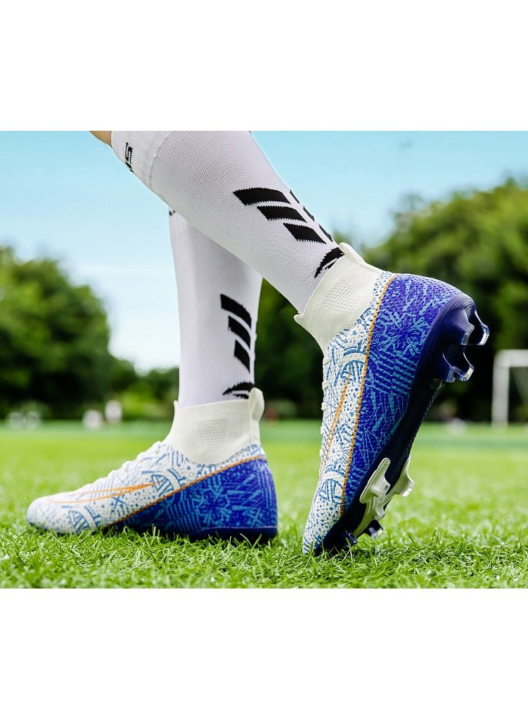 TAPIT Football Boots for Men Women Unisex-Adult Football Shoes Sneakers High Ankle Non-Slip Training Sneaker Athletics Football Soccer Shoes for Youth Students  - Image 1