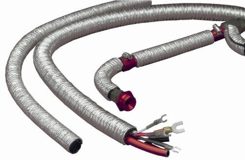 Design Engineering 010433 Cool-Tube Extreme Silver 1.25" x 3' Heat Reflective Sleeve - Image 2