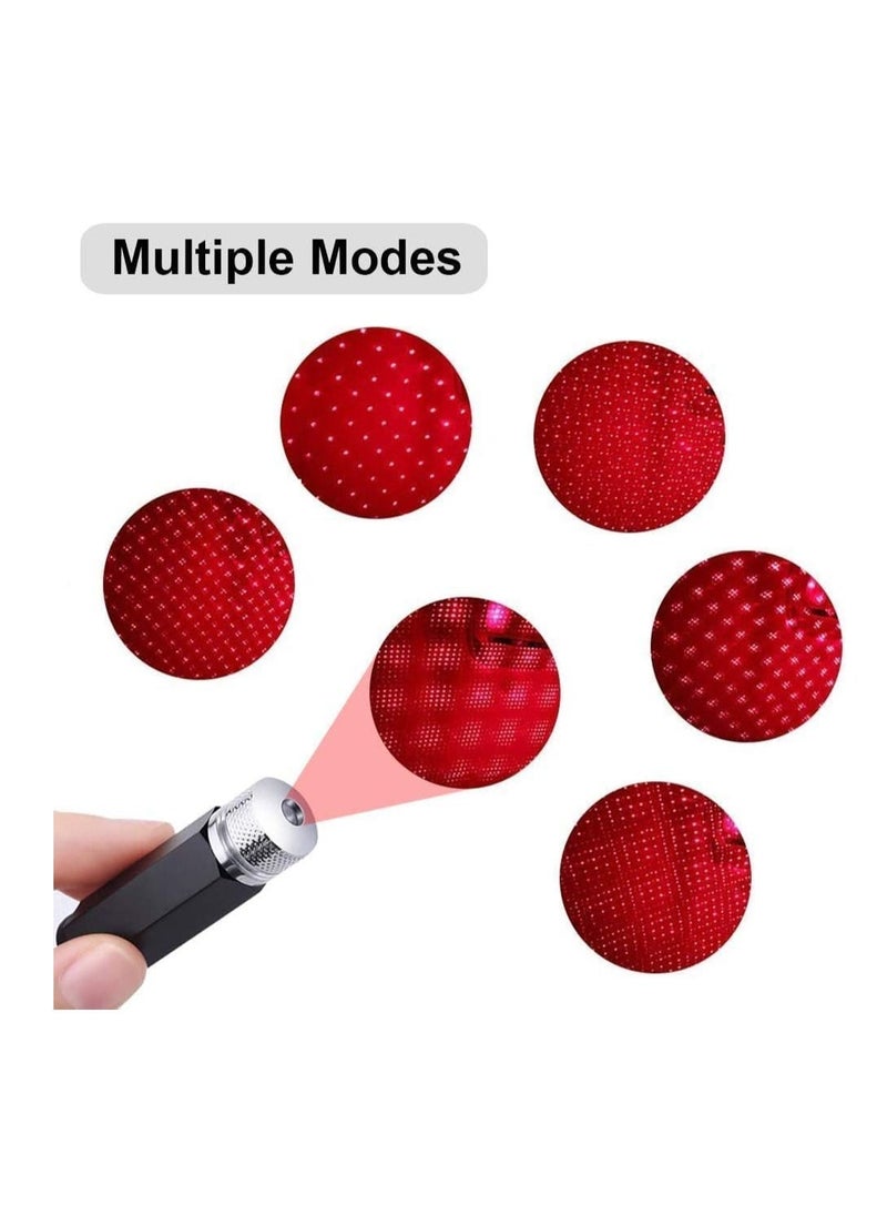 ELTRAZONE Star Projector Night Light, Adjustable Auto Roof Interior Car Lights Romantic Starry Projector Lights Mini USB LED Night Light for Room Ceiling, Car, Celebration and Party Decoration - Image 4