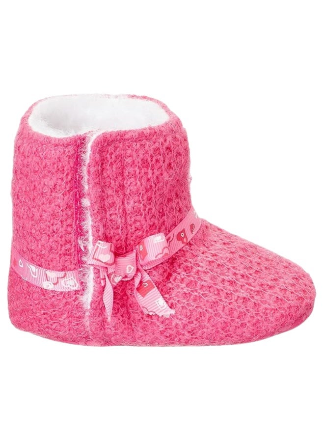 Genaric Mix&Max Synthetic Fibers Half Boot Shape Bow For Girls - Image 3