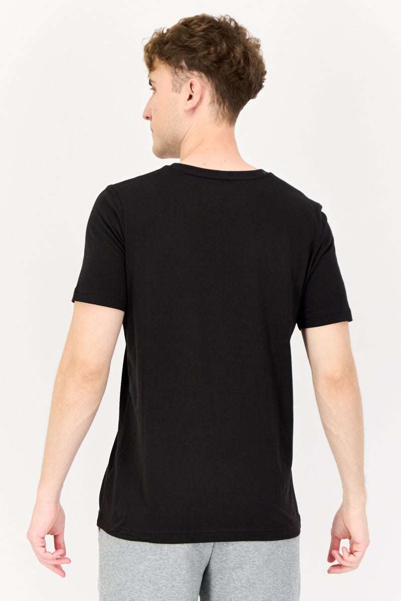 PUMA تي شيرتات رياضية قصيرة الأكمام للرجال من بومة x بي إم دبليو موتورسبورت، سوداء - Image 3