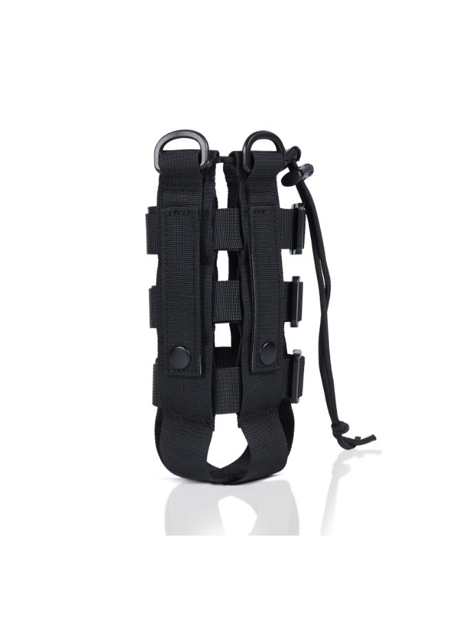 KISSUN Adjustable Water Bottle Holder Pouch with Belt - Fits 20 Oz to 53 Oz Bottles - Carrier Bag for Backpack, Hiking & Travel - Image 1
