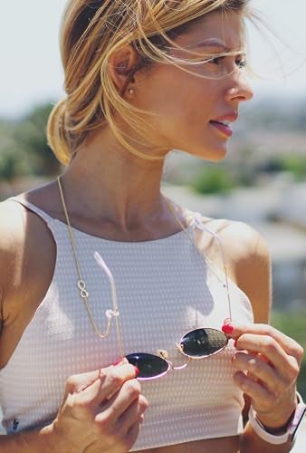 AllenCOCO Infinity Glasses Chain, Glasses Strap For Women Sunglasses - 14K Gold Eyeglasses Chain, Eye Glasses Holders Around Neck - Image 4