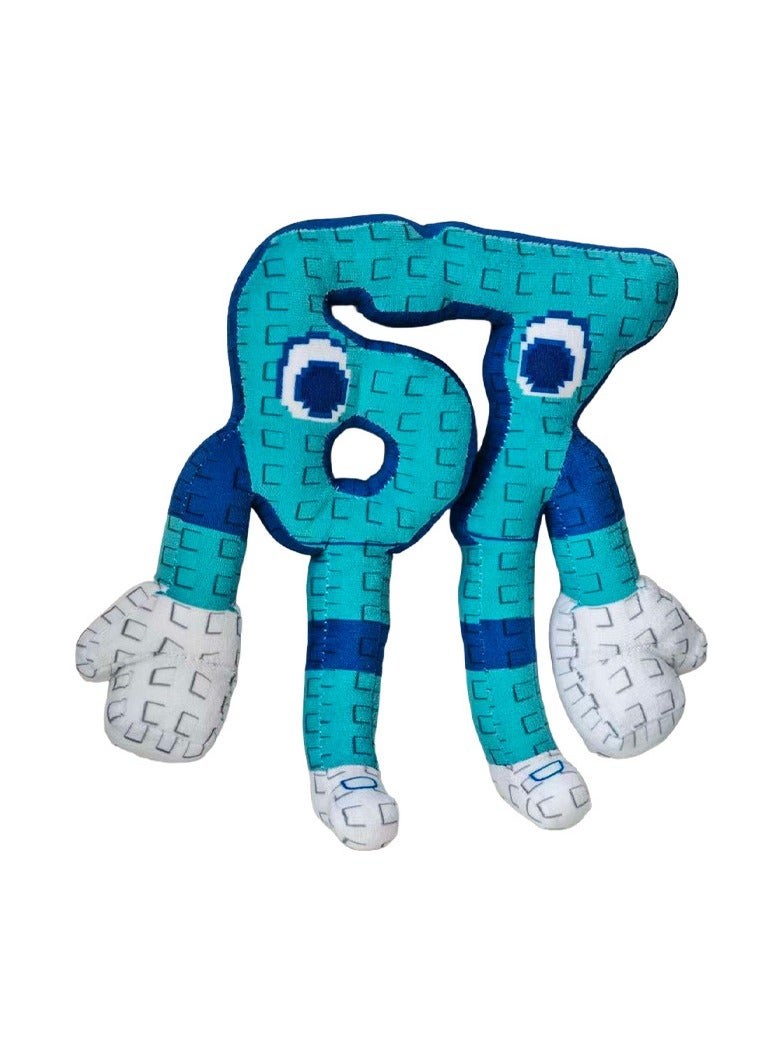 general Steal a  No. 67 Blue Plush Toy 25cm Plush Toy Gaming Merchandise Collectible Soft and Cute Doll Gift for Adults and Children - Image 3