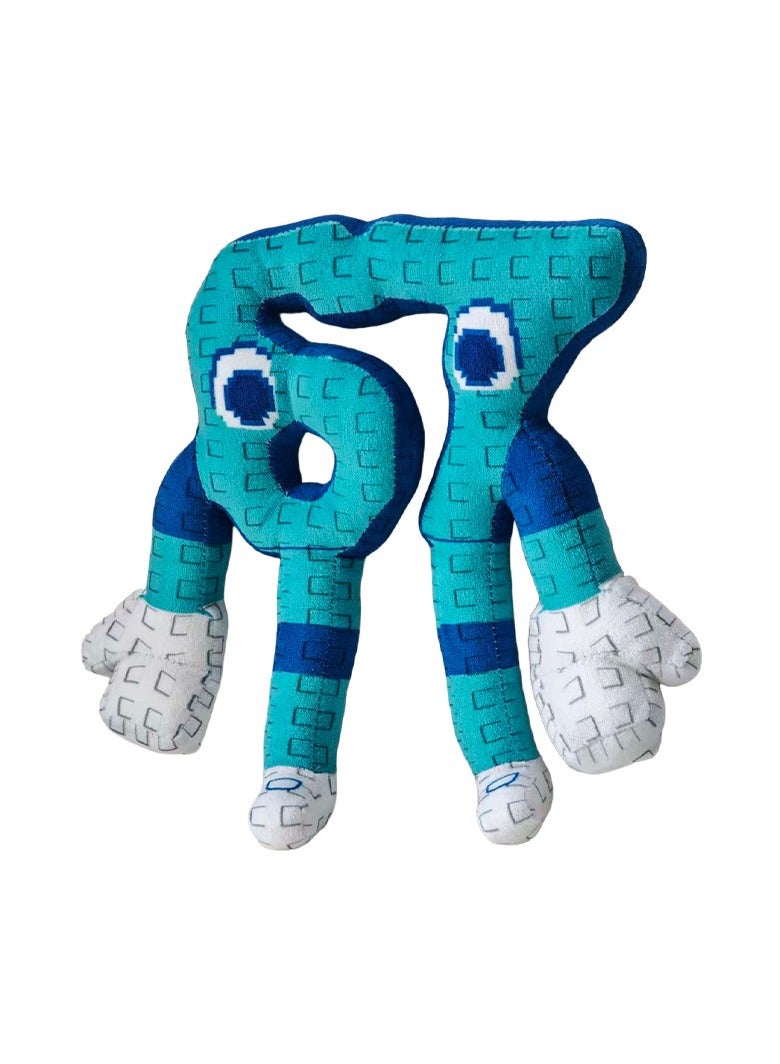 general Steal a  No. 67 Blue Plush Toy 25cm Plush Toy Gaming Merchandise Collectible Soft and Cute Doll Gift for Adults and Children - Image 2