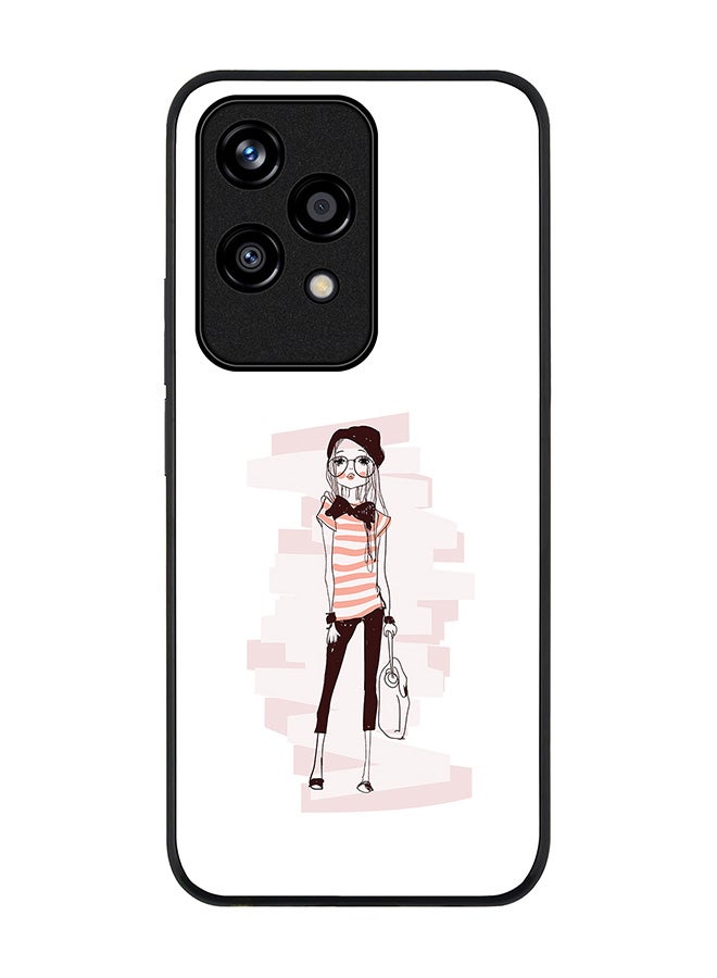 Stylizedd حافظة حواف سوداء متينة لهونر 200 لايت، حافظة مرنة رقيقة من المطاط مع حواف مضادة للسقوط - ستايل كوين - Image 1