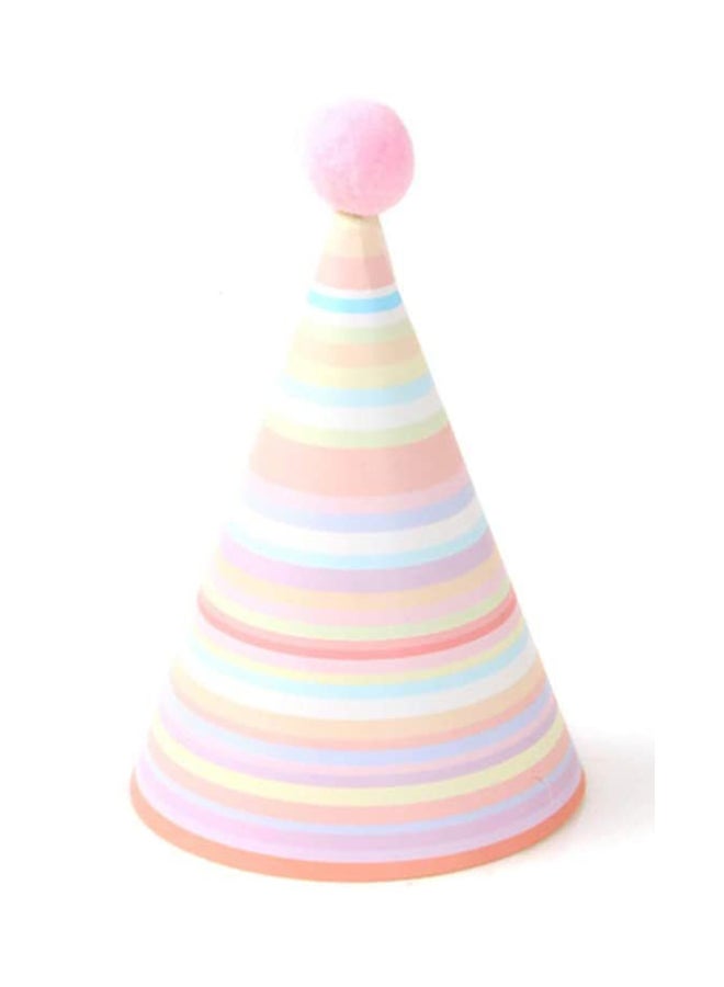 Loquat 10-Piece Birthday Party Paper Cone Hats - Image 3