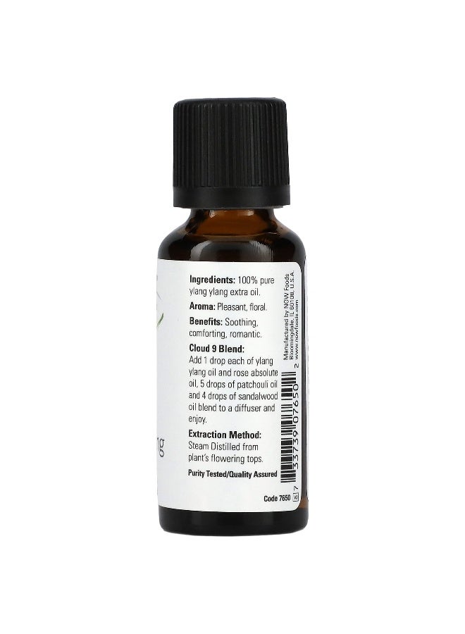 Now Foods NOW Foods, Essential Oils, Ylang Ylang Extra, 1 fl oz (30 ml)  - Image 2
