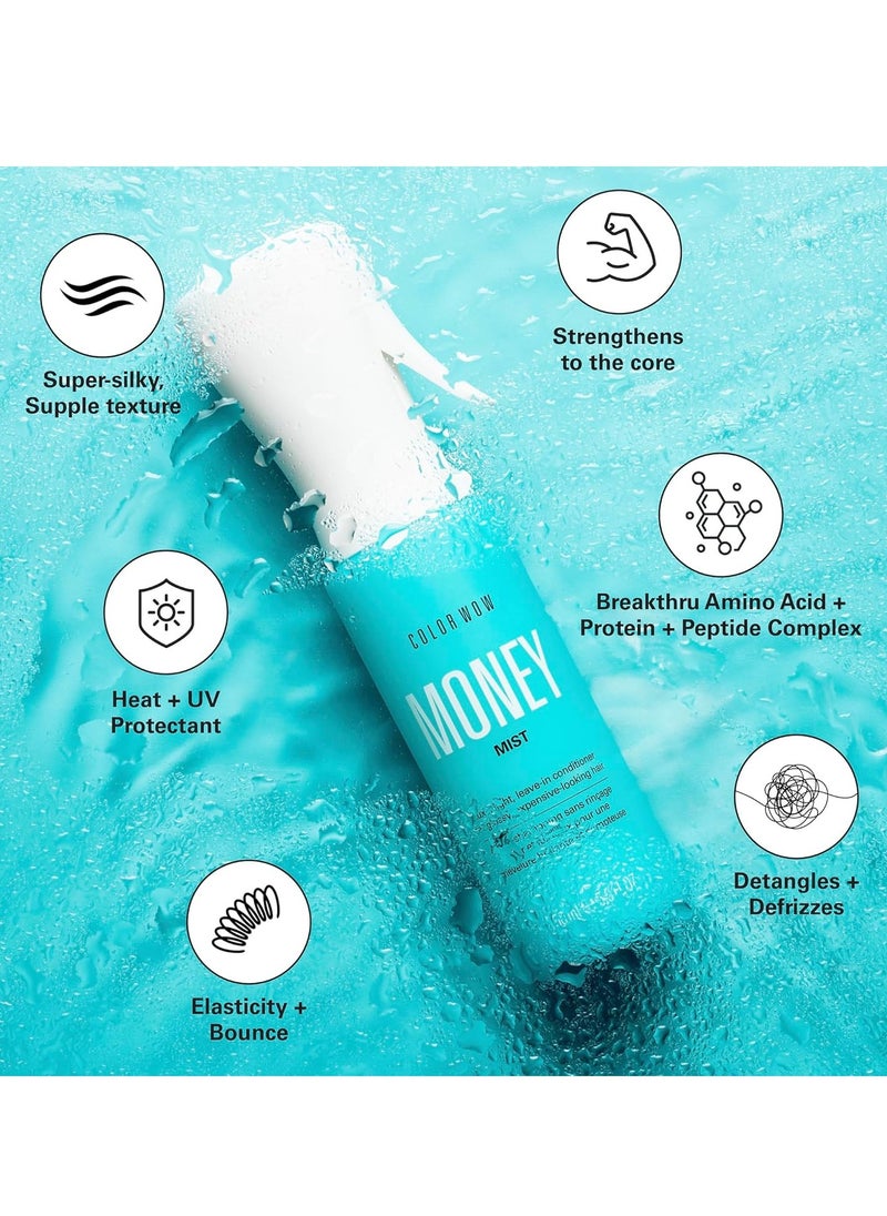 Color Wow COLOR WOW MONEY MIST – Luxe Leave-in Conditioning Treatment for Glossy, Expensive-Looking Hair | Moisturizes, Defrizzes & Detangles for smooth, silky texture 150ml  - Image 4