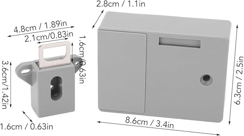 Smart Sensor Cabinet Lock Electronic Hidden Drawer Lock Set No Drilling DIY - Image 4