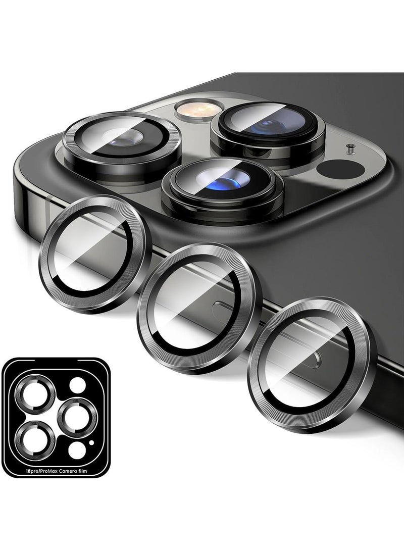 Techie 9H Hardness Camera Lens Film Protector for Apple iPhone 16 Pro / Pro Max – Scratch Resistant Anti- Fingerprint - Image 1