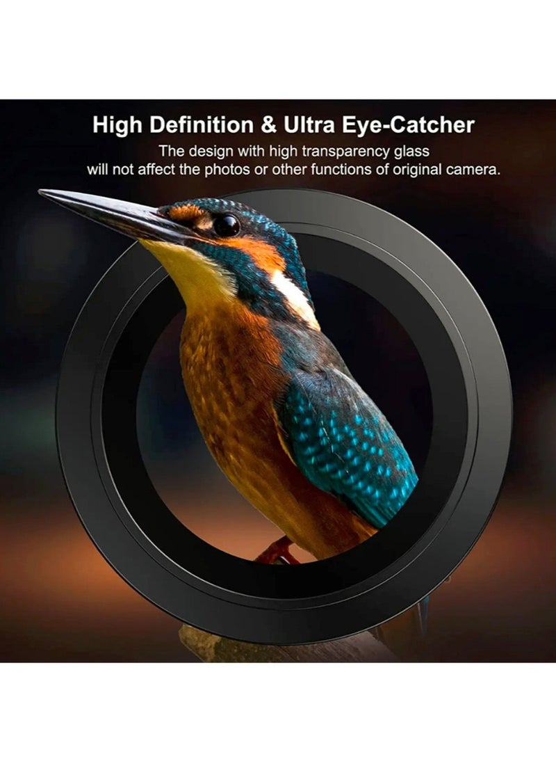 Techie 9H Hardness Camera Lens Film Protector for Apple iPhone 16 Pro / Pro Max – Scratch Resistant Anti- Fingerprint - Image 5