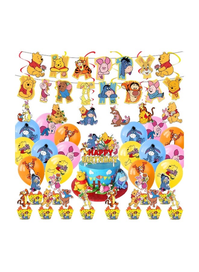 Winnie the Pooh birthday party supplies, Winnie the Pooh themed party decorations  - Image 1