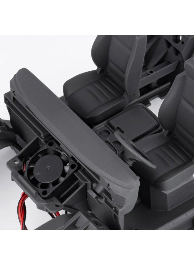 RCLIONS RC Car Body Interior Shell Decoration for TRX4M F150 1/18th RC Crawler Car Upgrades - Image 4