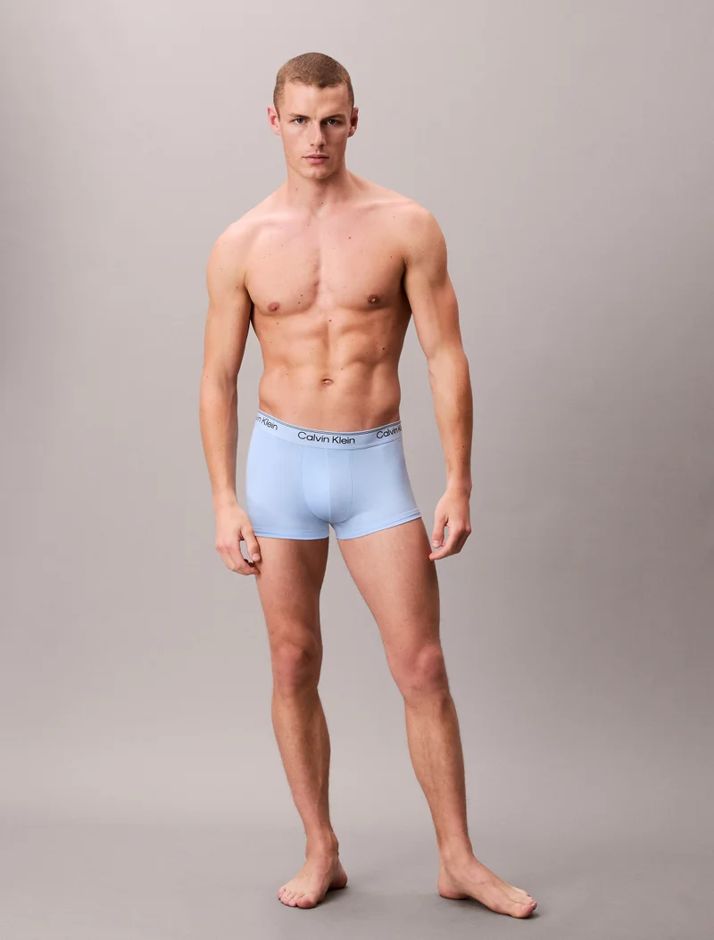 CALVIN KLEIN 3 Pack Low Rise Trunks - Microfibre Stretch