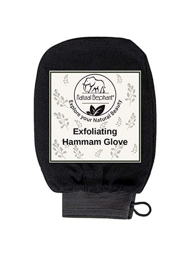 Natural Elephant Exfoliating Hammam Glove Pure Black  - Image 3